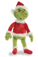 Grinch w stroju Świętego Mikołaja, wysoka jakość pluszu, oryginalny, wys. ok. 48 cm