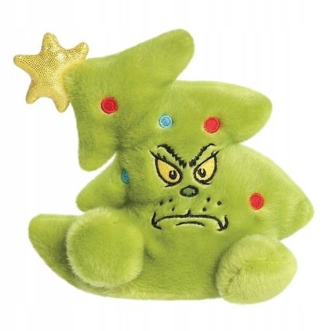 MASKOTKA GRINCH DLA DZIECKA ZIELONA CHOINKA ORYGINALNY PLUSZOWY GRINCZ 13cm