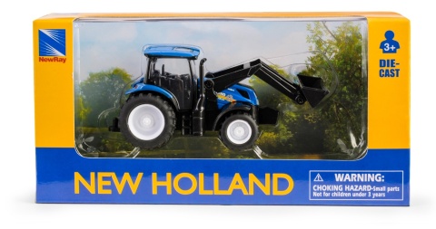 MINI NEW HOLLAND, Traktor T6 z łopatą