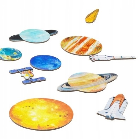 Magnetyczna podkładka - Układ słoneczny