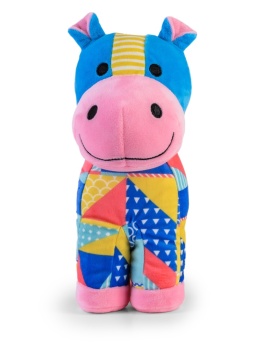 Maskotka kolorowa HIPOPOTAM