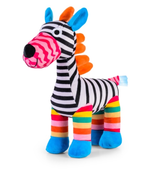 Maskotka kolorowa ZEBRA