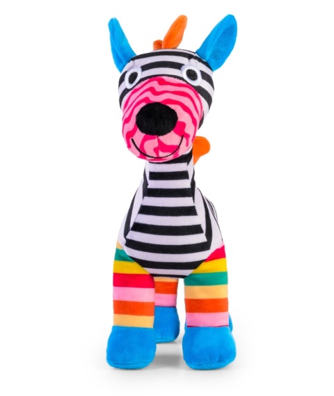 Maskotka kolorowa ZEBRA