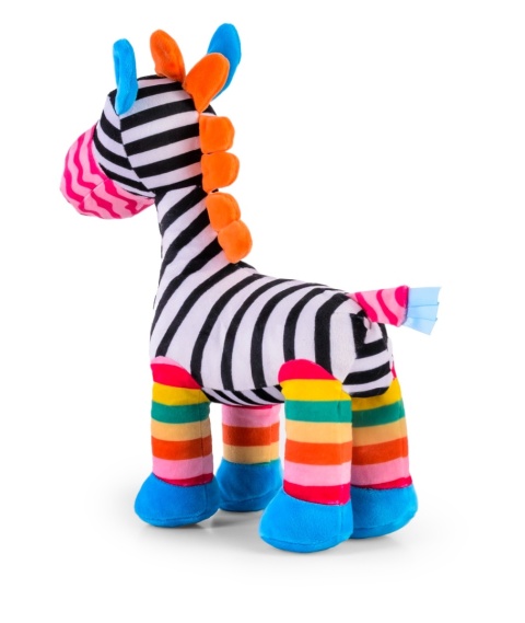 Maskotka kolorowa ZEBRA