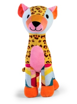 Maskotka kolorowa LEOPARD
