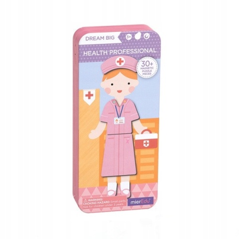 Podróżne puzzle magnetyczne - Lekarz