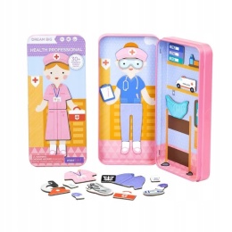 Podróżne puzzle magnetyczne - Lekarz