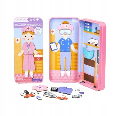 Podróżne puzzle magnetyczne - Lekarz