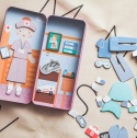 Podróżne puzzle magnetyczne - Lekarz