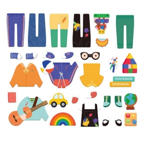 Podróżne puzzle magnetyczne-Nauczyciel przedszkolny