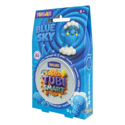 TUBI SMART PLASTELINA - BLUE SKY 50 g