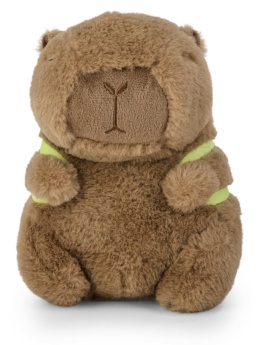 21 cm Kapibara plecak zółw