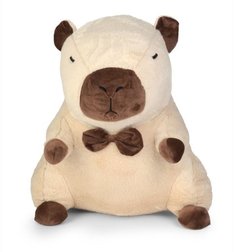 66cm Kapibara BRĄZOWA MUSZKA