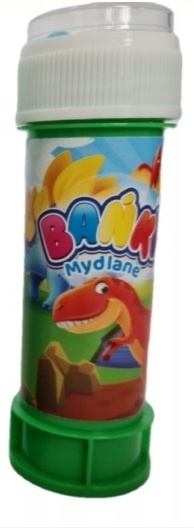 Bańki mydlane dinozaury 60 ml 1 szt