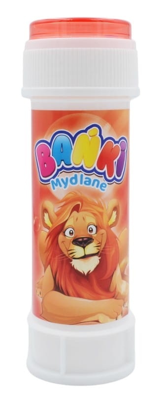 Bańki mydlane zwierzęta 60 ml 1 szt