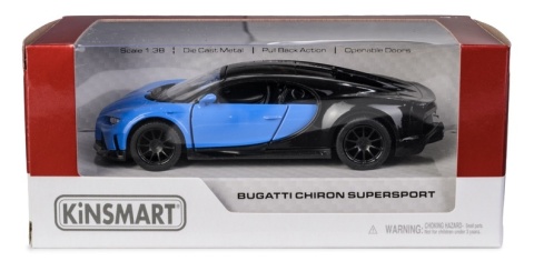 KT 5" Bugatti Chiron Supersport /blue 1:38
