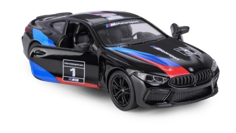 KT 5" BMW M8 Competition Coupe (Livery Edition)/black