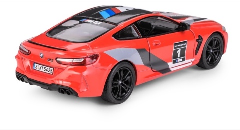 KT 5" BMW M8 Competition Coupe (Livery Edition)/red 1:38