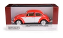 KT 7 VW CLASSICAL BEETLE 1:24 CZERWONO BIAŁY /KT7002WC
