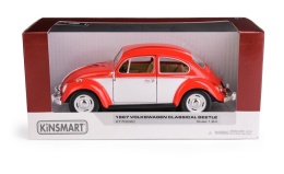KT 7 VW CLASSICAL BEETLE 1:24 CZERWONO BIAŁY /KT7002WC