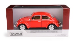 KT 7 VW CLASSICAL BEETLE 1:24 CZERWONY /KT7002W