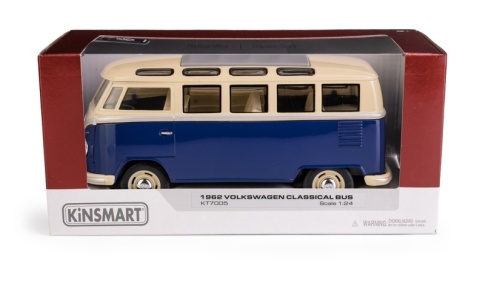 KT 7 VW Classical Bus 1:24 NIEBIESKI /KT7005W