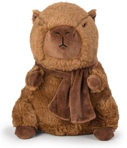 Kapibara szalik 27 cm brązowa