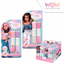 Lakier do paznokci WOW Generation kolorowy i brokatowy