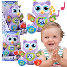 Mądra sowa pluszowaE-Edu