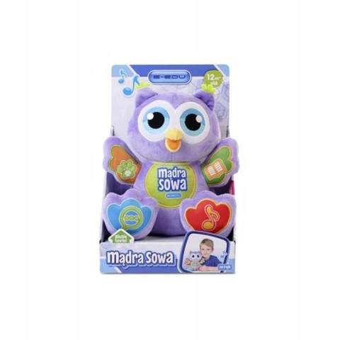 Mądra sowa pluszowaE-Edu