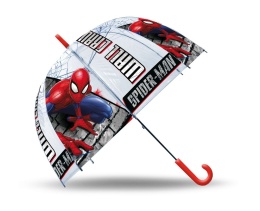 Parasolka Spiderman przezroczysta