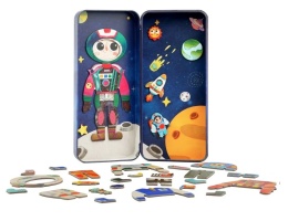 Podróżne puzzle magnetyczne - Astronauta