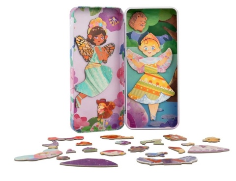 Podróżne puzzle magnetyczne - Leśna Wróżka