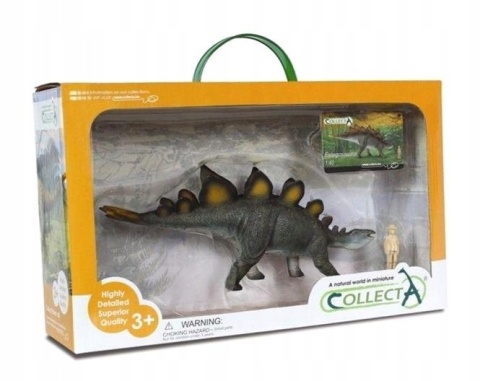 Dinozaur Stegosaurus Deluxe Window Box Collecta