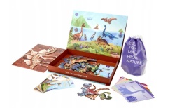 Puzzle magnetyczne - Wszystko o dinozaurach