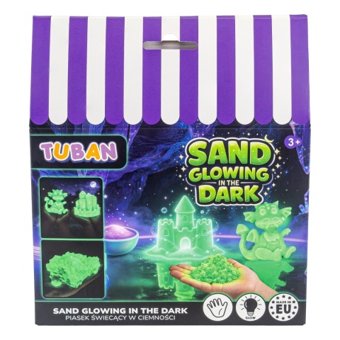 PIASEK ŚWIECĄCY W CIEMNOŚCI
