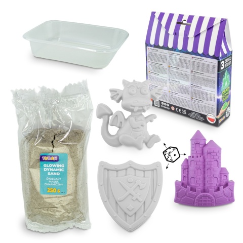 PIASEK ŚWIECĄCY W CIEMNOŚCI