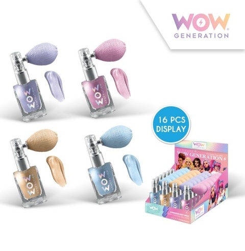 Spray do ciała brokatowy WOW