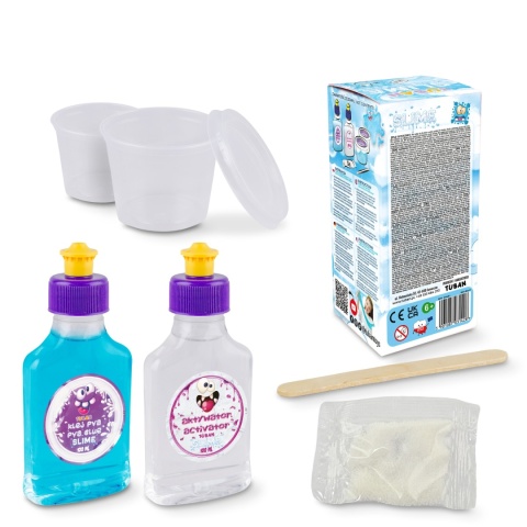 ZESTAW - DIY TUBAN SLIME - CHMURK