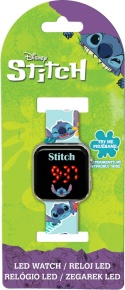 Zegarek LED z kalendarzem Stitch