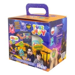 Zestaw Tubi Jelly 6 kolorów + małe akwarium - Potworki