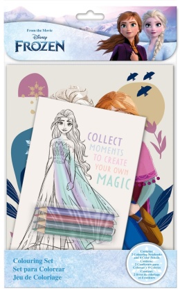 Zestaw do kolorowania Kraina Lodu